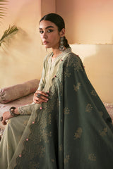 LAUREL SAGE-3PC COTTON JACQUARD SUIT