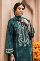 BISTRO BARN-3PC EMBROIDERED LAWN SUIT