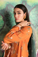 DAISY GOLD-3PC EMBROIDERED LAWN SUIT