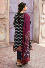 SABLE TWINE-3PC PRINTED LAWN SUIT