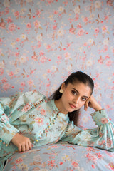 CAROLINA GRACE-3PC PRINTED LAWN SUIT