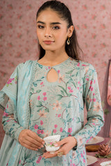 FLORAL HEAVEN-3PC PRINTED LAWN SUIT
