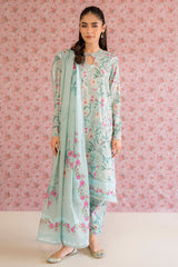 FLORAL HEAVEN-3PC PRINTED LAWN SUIT