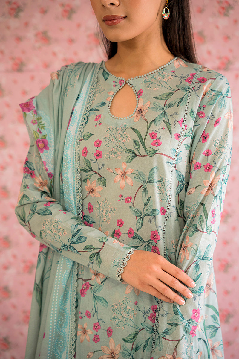 FLORAL HEAVEN-3PC PRINTED LAWN SUIT FLORAL HEAVEN-3PC PRINTED LAWN SUIT