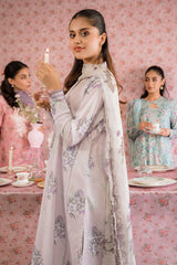 WINSOME ORCHID-3PC PRINTED LAWN SUIT