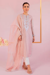 VEILED ROSE-2PC (SHIRT & DUPATTA)