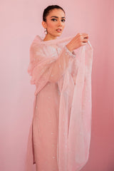 VEILED ROSE-2PC (SHIRT & DUPATTA)