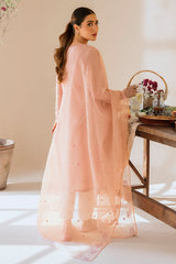 PALE BLUSH-2 PIECE CAMBRIC EMBROIDERED SUIT