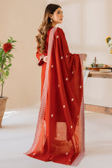 RED OCHRE-2PC (SHIRT & DUPATTA)