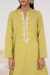 ETHNIC DEW LAWN EMBROIDERED SHIRT