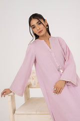 DAWN PINK EMBROIDERED SHIRT