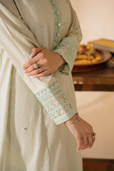 DRIED MOSS-2PC (SHIRT & TROUSER)