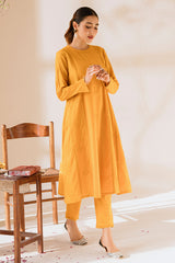 CREAM BRULEE-2PC (SHIRT & TROUSER)