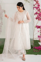 PEARL WHITE-2 PIECE ORGANZA