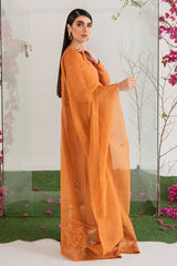 BURNT GLAZE-2PC KHADDI EMBROIDERED SUIT