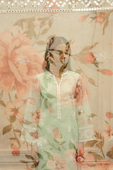 ETHEREAL MINT-2 PIECE (SHIRT & DUPATTA)