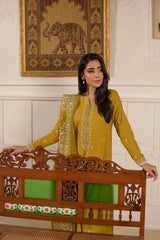 VIBRANT FIONA-3PC EMBROIDERED SUIT