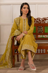 VIBRANT FIONA-3PC EMBROIDERED SUIT