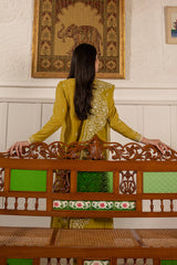 VIBRANT FIONA-3PC EMBROIDERED SUIT