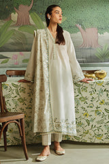 FLORET HAZE-3PC(SHIRT, DUPATTA & TROUSER)