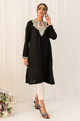 BLACK ONYX EMBROIDERED SHIRT
