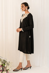 BLACK ONYX EMBROIDERED SHIRT