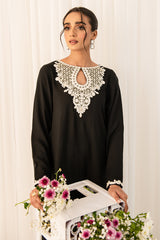 BLACK ONYX EMBROIDERED SHIRT