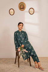 DUSTY JADE-2PC (SHIRT & TROUSER)