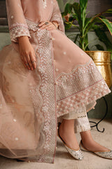 ROSE DUST-2PC (SHIRT & DUPATTA)