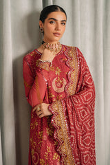 SCARLET-2PC (SHIRT & DUPATTA)