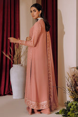 CAMEO BROWN-3PC (SHIRT, DUPATTA & TROUSER)