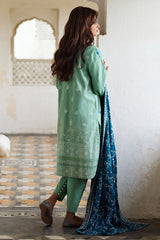 ROYAL DUSK-3PC KHADDAR EMBROIDERED SUIT