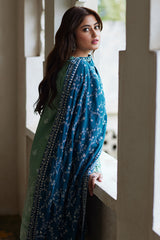 ROYAL DUSK-3PC KHADDAR EMBROIDERED SUIT