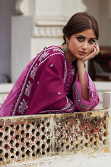 MULBERRY CRAFT-3PC KHADDAR EMBROIDERED SUIT