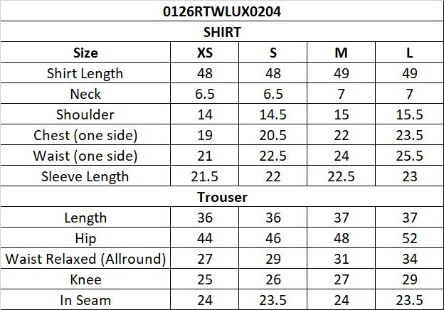 Size Guide