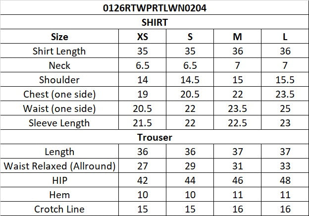 Size Guide