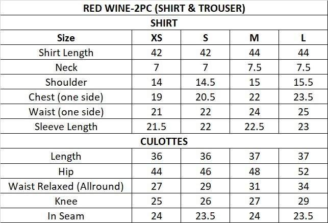 Size Guide
