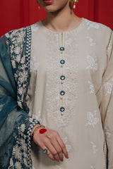 DESERT SAGE-2 PIECE (SHIRT & DUPATTA)