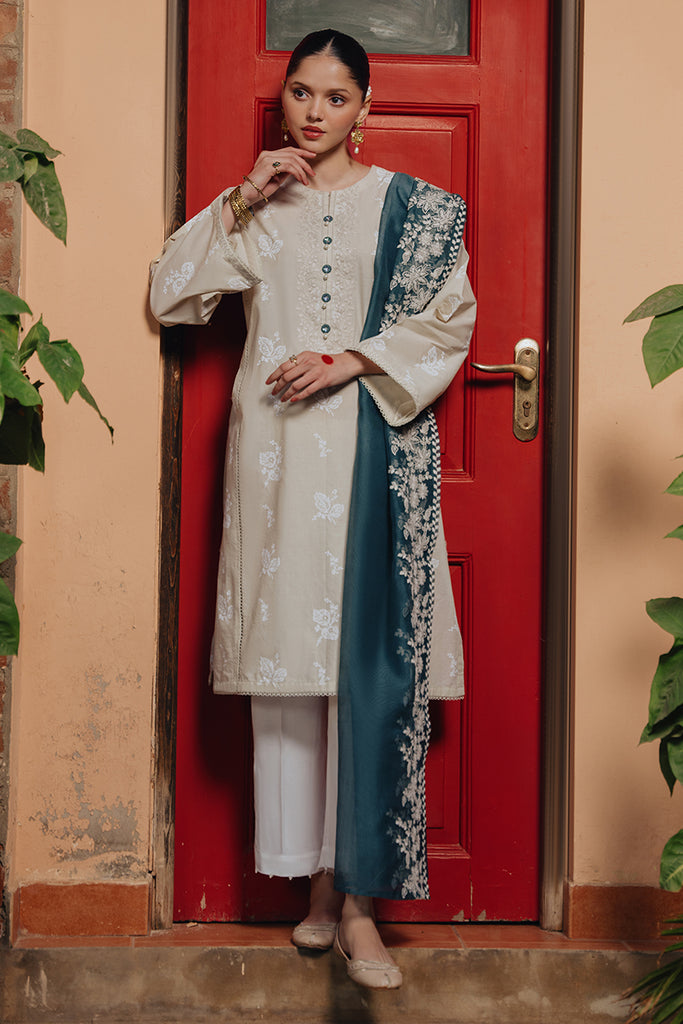 DESERT SAGE-2 PIECE (SHIRT & DUPATTA)