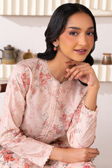 FLORAL FIESTA-3 PIECE PRINTED LAWN SUIT