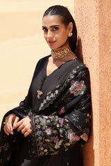 DEEP SHADOW-3 PIECE EMBROIDERED LAWN SUIT