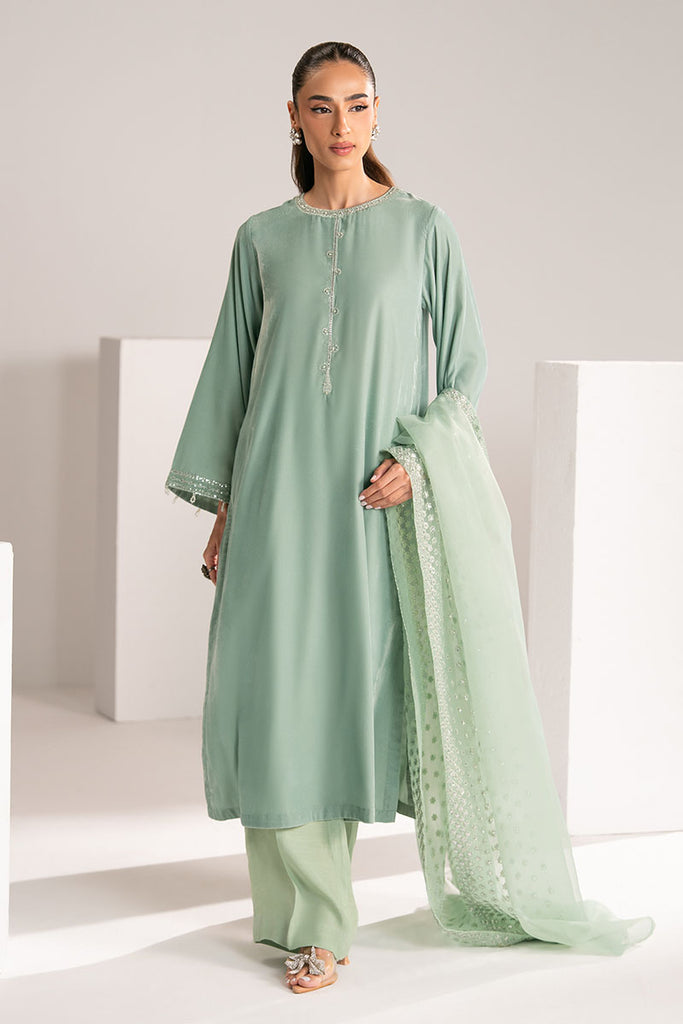 MINT VEIL-2PC (SHIRT & DUPATTA)