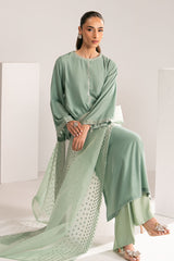 MINT VEIL-2PC (SHIRT & DUPATTA)