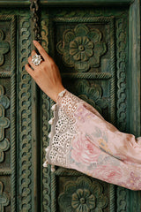 PINK CARNATION-3PC (SHIRT, TROUSER & DUPATTA)