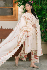 SUNSET ORCHARD-3PC (SHIRT, TROUSER & DUPATTA)