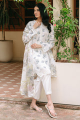 ICE TALE-3PC PRINTED CAMBRIC SUIT