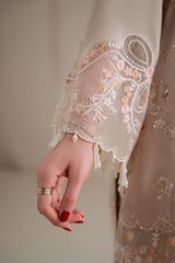MEADOW MIST-3PC SILK EMBROIDERED SUIT
