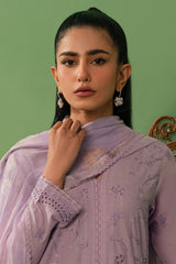 LILAC HAZE-3 PIECE LAWN EMBROIDERED SUIT