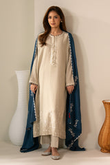 PEARL BLUE-2PC (SHIRT & DUPATTA)