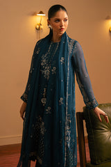 SERENE SAPPHIRE-3 PC (SHIRT, TROUSER & DUPATTA)